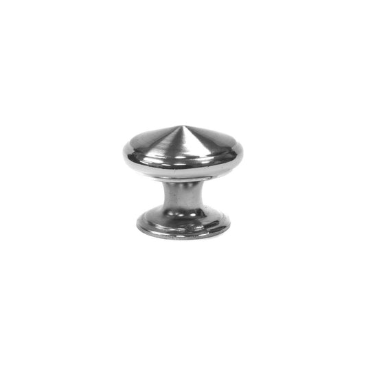 1.125"W Brushed Nickel Knob Door/Drawer Pull P-10 - AAADistributor.com