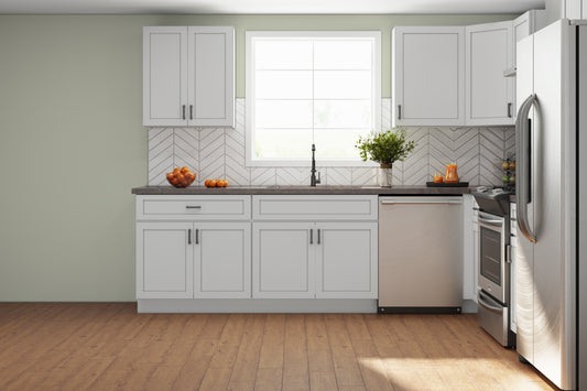 Wolf Dartmouth 5 Piece White Paint 10x10 Kitchen