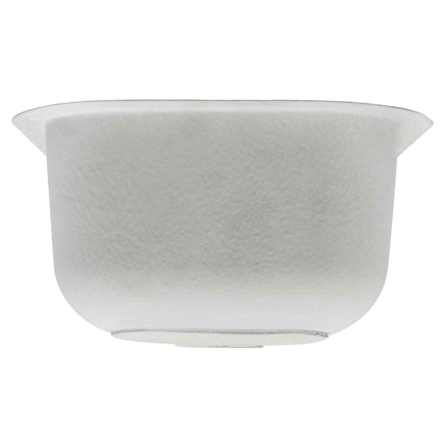 14 in Undermount Stainless Steel Single Bowl Bar or Prep Kitchen Sink with Rounded Edge L104 - Sinks