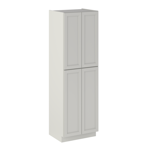 30”W x 96”H x 24”D Utility Kitchen Cabinet - Milan Pearl - Kitchen Cabinets