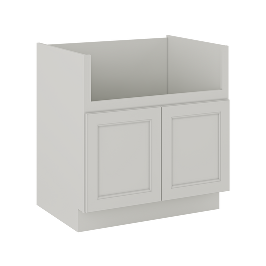 33’’W Farmhouse Sink Base Cabinet - Milan Pearl - Kitchen Cabinets