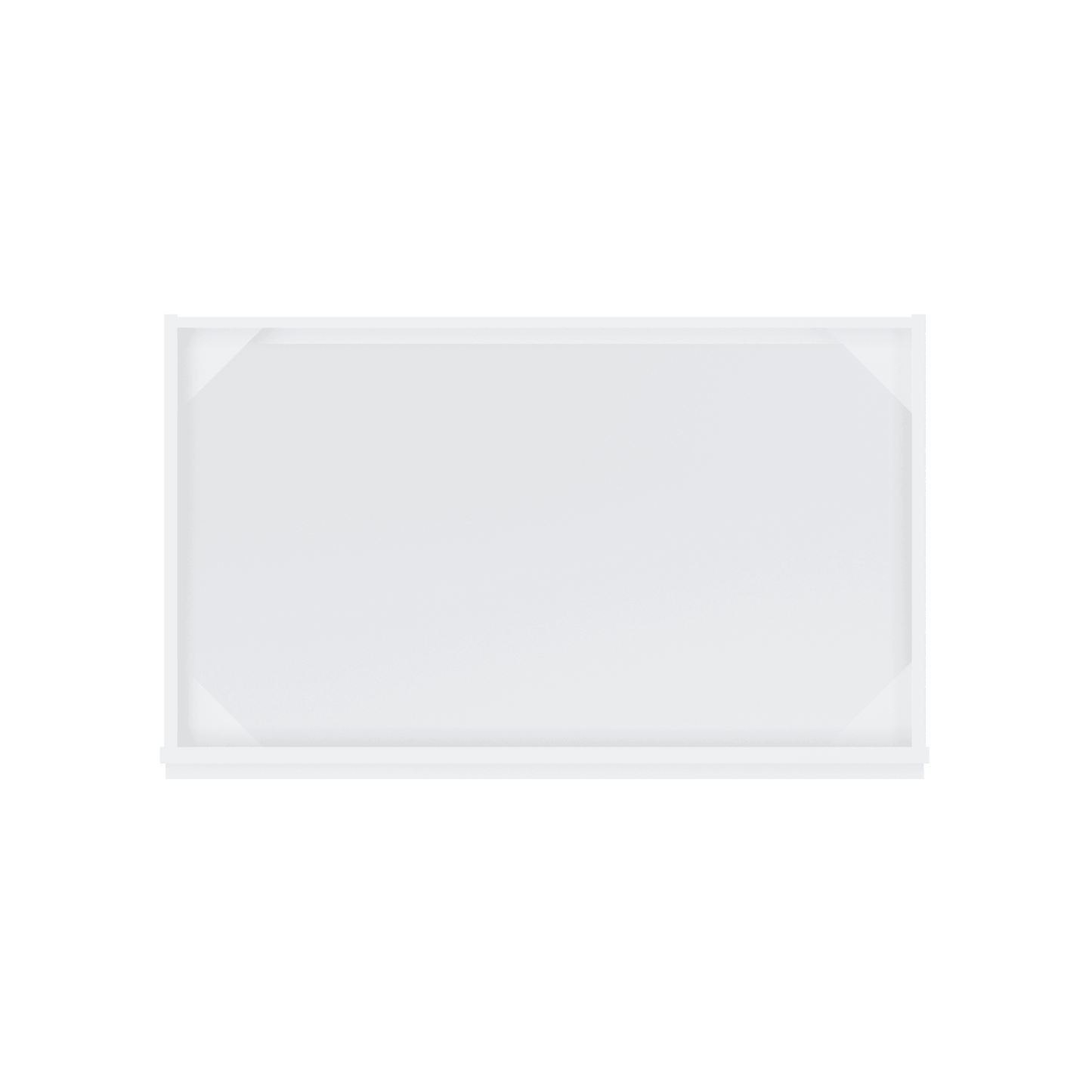 36 W x 21 D x 34.5 H Vanity Sink Base Cabinet - Alpina White - Bathroom Vanities