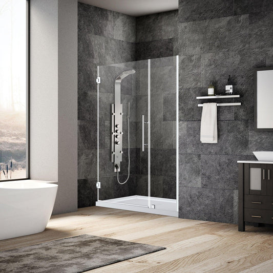 54-55 W x 72 H Swing-Out Shower Door ULTRA-E