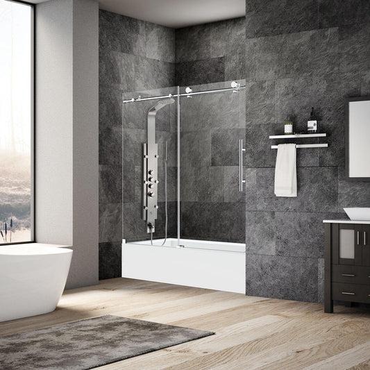 56-60 W x 62 H Sliding Bathtub Door ULTRA-C