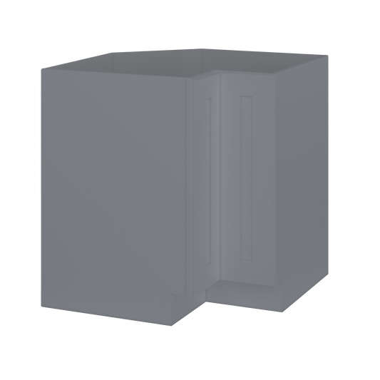 Lazy Suzan Base Kitchen Cabinet SCER33 Colonial Gray LessCare 34.5 in. height 33 in. depth