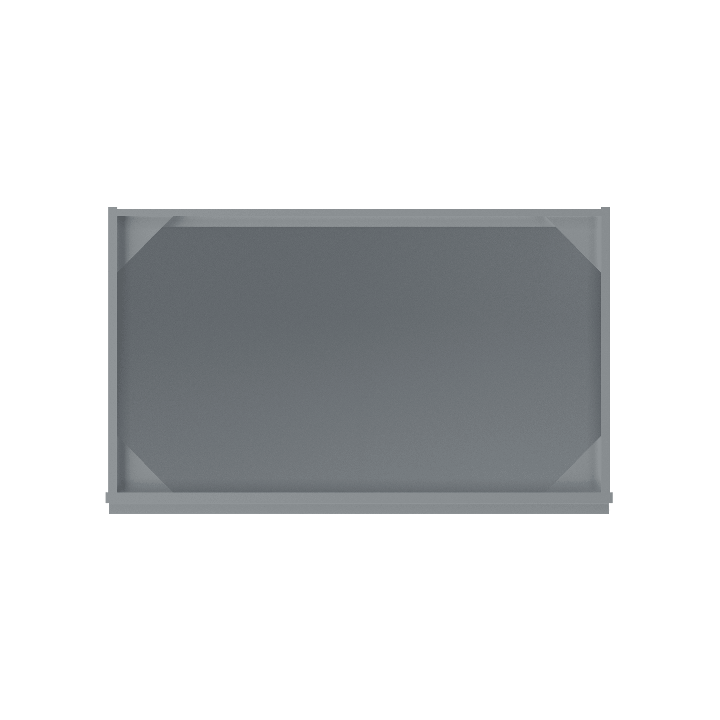 36 W x 21 D x 34.5 H Vanity Sink Base Cabinet - Colonial Gray