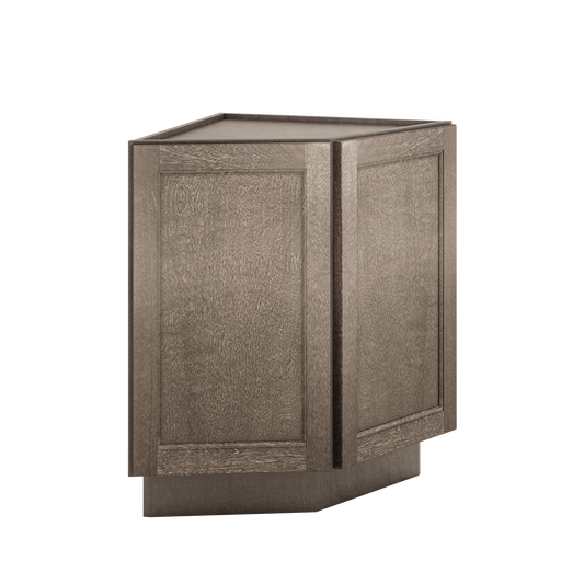 Base End Kitchen Cabinet BECF24 Milan Slate 24 in. width 34.5 in. height 24 in. depth - Kitchen Cabinets