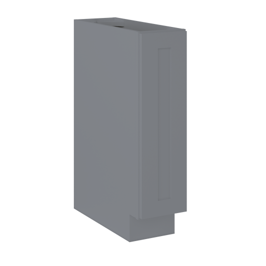 Base Kitchen Cabinet B09 Colonial Gray LessCare 9 in. width 34.5 in. height 24 in. depth - Kitchen Cabinets