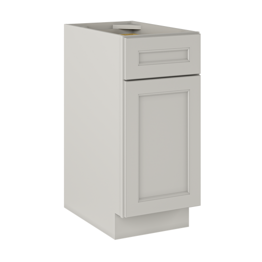 Base Kitchen Cabinet B15 Milan Pearl 15 in. width 34.5 in. height 24 in. depth - Kitchen Cabinets