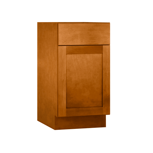 Base Kitchen Cabinet B18 Newport LessCare 18 in. width 34.5 in. height 24 in. depth - Kitchen Cabinets