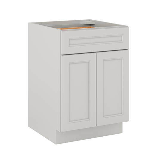 Base Kitchen Cabinet B24 Milan Pearl 24 in. width 34.5 in. height 24 in. depth - Kitchen Cabinets