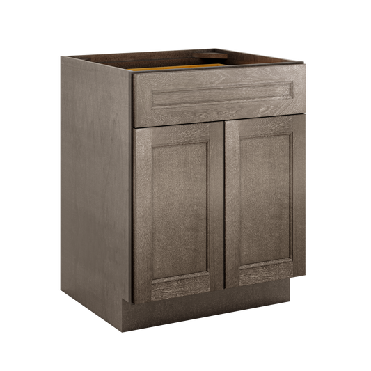 Base Kitchen Cabinet B27 Milan Slate 27 in. width 34.5 in. height 24 in. depth - Kitchen Cabinets