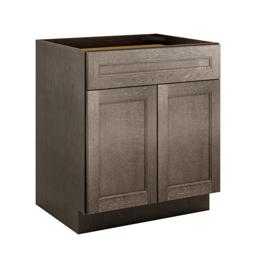 Base Kitchen Cabinet B30 Milan Slate 30 in. width 34.5 in. height 24 in. depth - Kitchen Cabinets