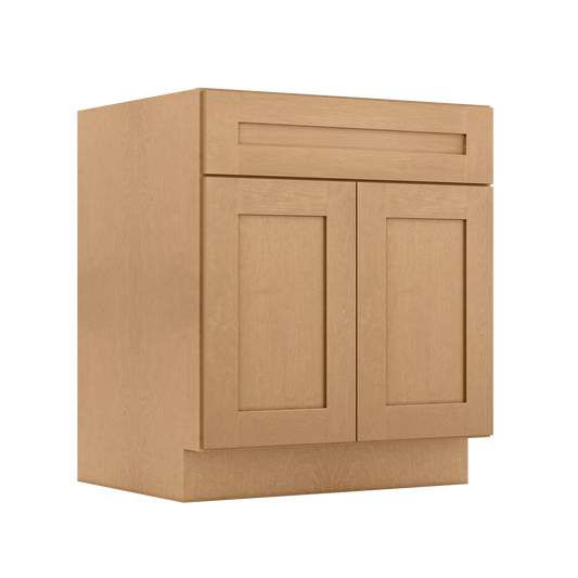 Base Kitchen Cabinet B30 Shaker Toffee 30 in. width 34.5 in. height 24 in. depth - Kitchen Cabinets