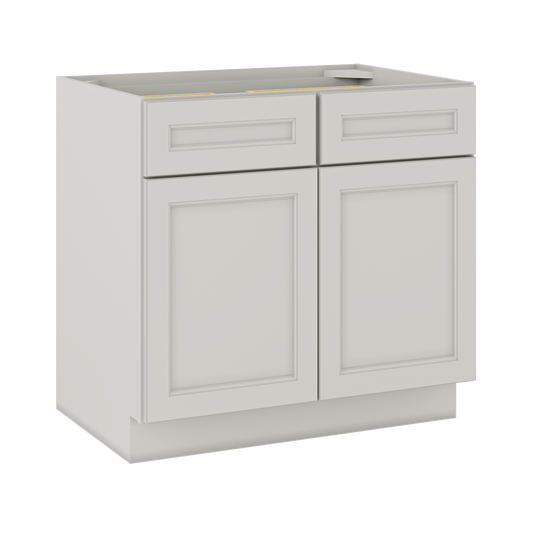 Base Kitchen Cabinet B36 Milan Pearl 36 in. width 34.5 in. height 24 in. depth - Kitchen Cabinets
