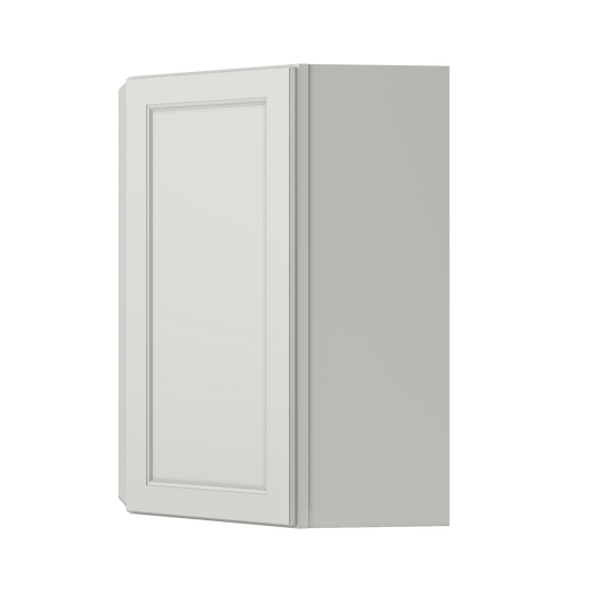 Diagonal Corner Kitchen Cabinet DC2436 Milan Pearl 24 in. width 36 in. height 12 in. depth - Kitchen Cabinets