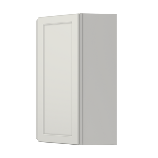 Diagonal Corner Kitchen Cabinet DC2442 Milan Pearl 24 in. width 42 in. height 12 in. depth - Kitchen Cabinets