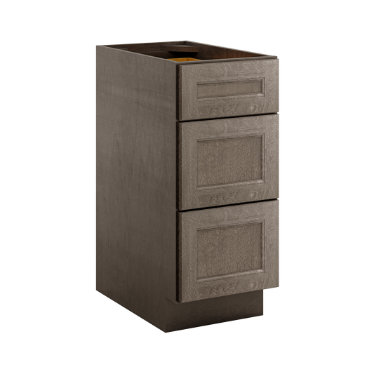 Drawer Base Kitchen Cabinet DB15 Milan Slate 15 in. width 34.5 in. height 24 in. depth - Kitchen Cabinets
