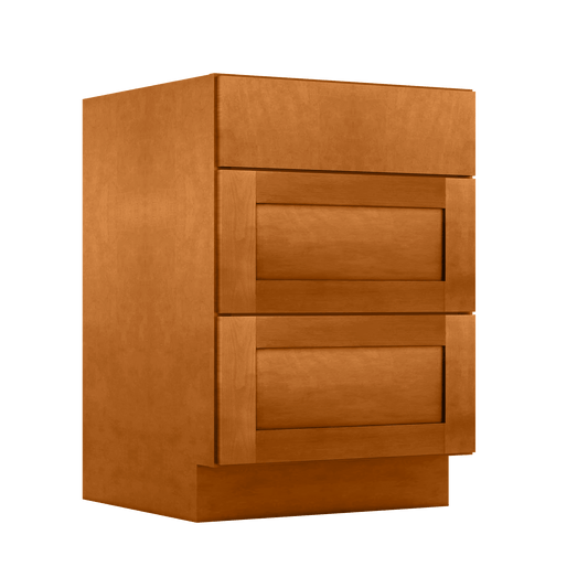 Drawer Base Kitchen Cabinet DB24 Newport LessCare 24 in. width 34.5 in. height 24 in. depth - Kitchen Cabinets