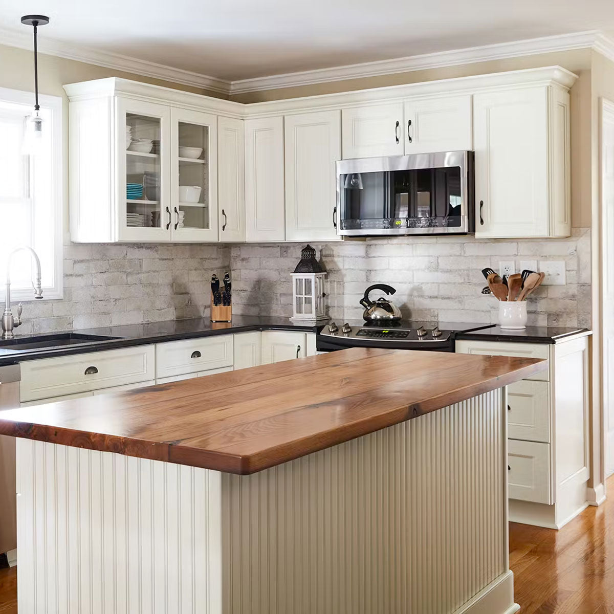 Fabuwood Allure Fusion Dove Recessed Panel White Door Sample - Kitchen Cabinets