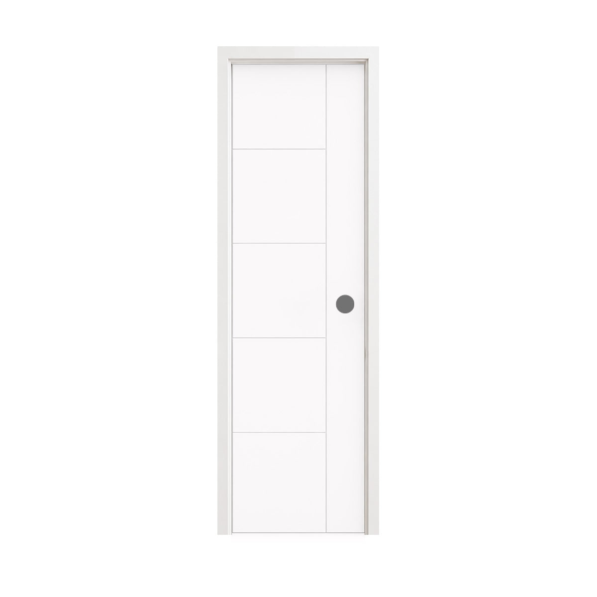 22 in. x 80 in. Berkley Honeycomb Core Primed White MDF Prehung Interior Door
