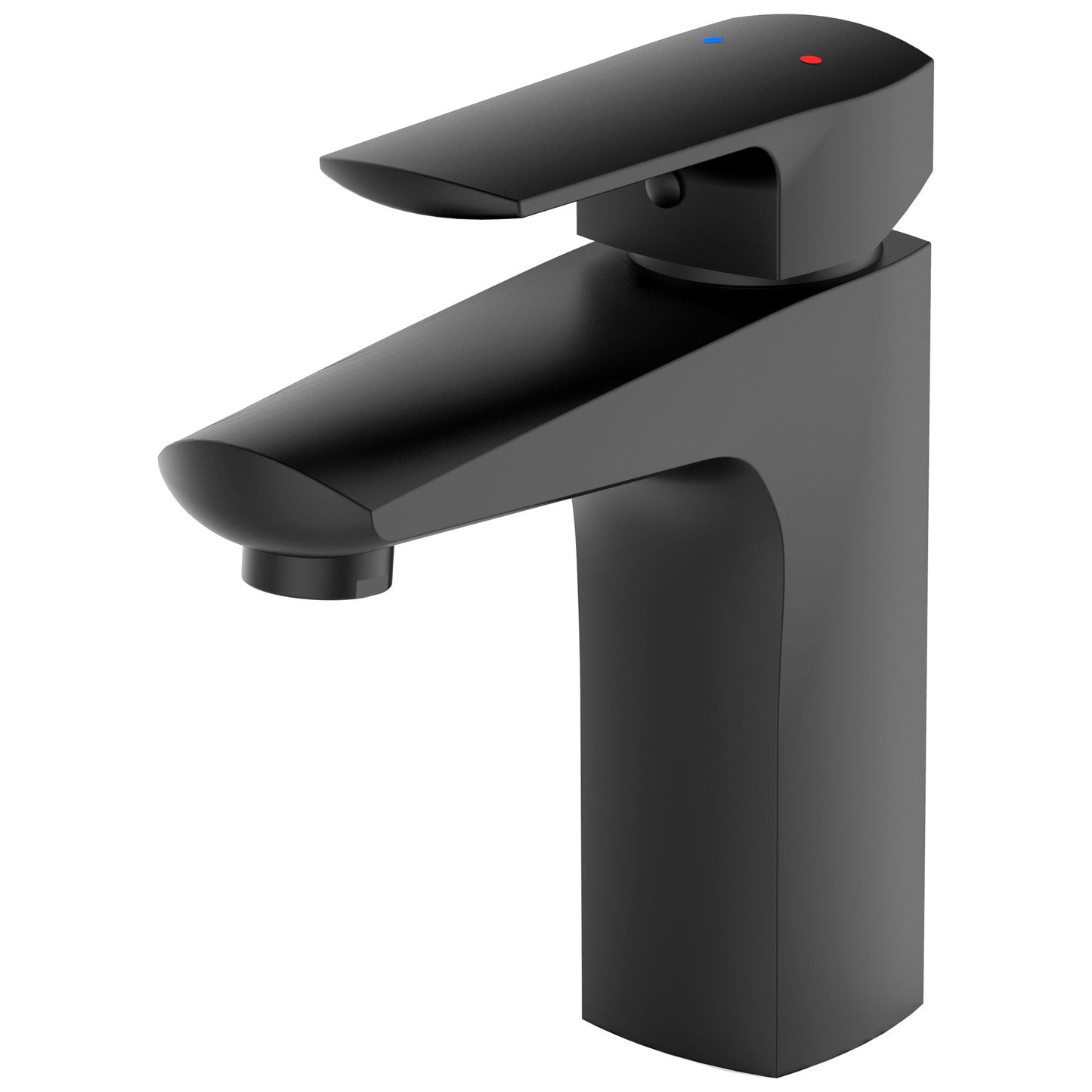 Modern Bathroom or Bar Faucet LB17M Matte Black - Faucets