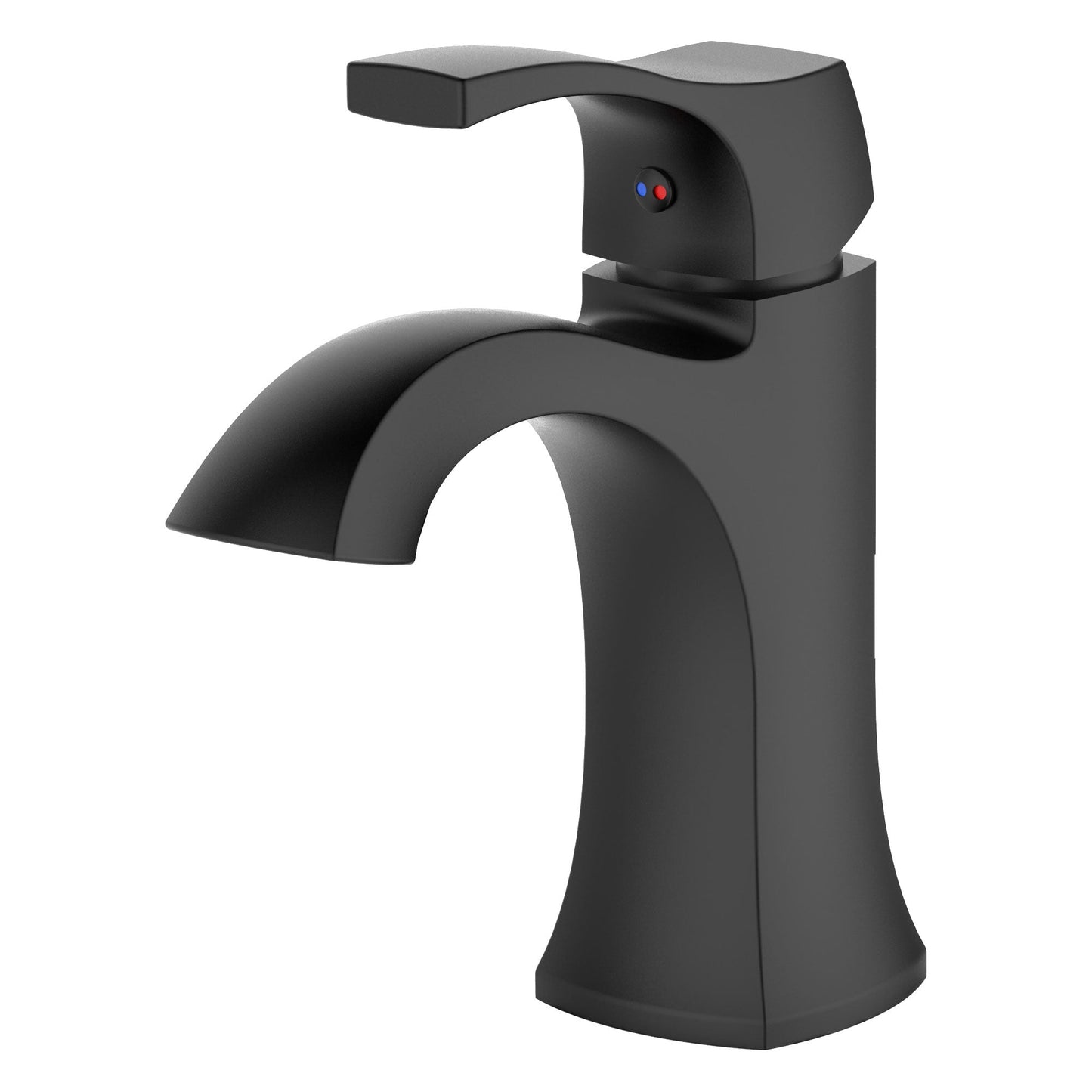 Modern Bathroom or Bar Faucet LB21M Matte Black - Faucets