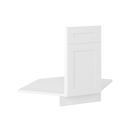 Sink Front Corner Base Kitchen Cabinet SFC36 Alpina White LessCare 34.5 in. height 36 in. depth - Kitchen Cabinets