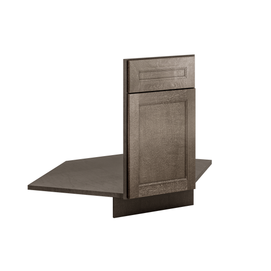 Sink Front Corner Base Kitchen Cabinet SFC36 Milan Slate 34.5 in. height 36 in. depth - Kitchen Cabinets