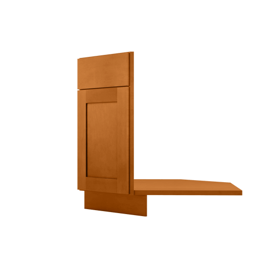 Sink Front Corner Base Kitchen Cabinet SFC36 Newport LessCare 34.5 in. height 36 in. depth - Kitchen Cabinets