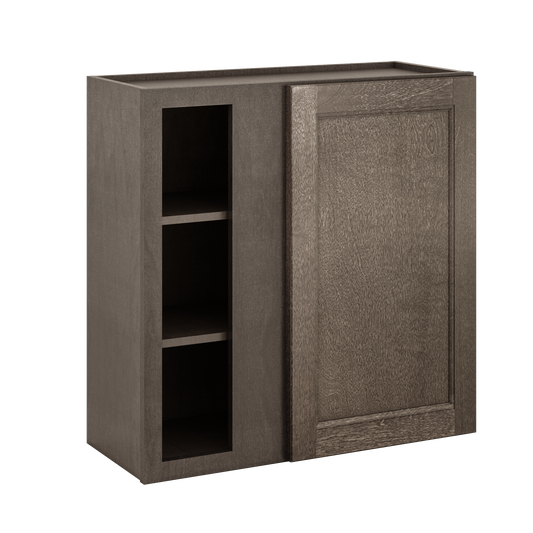 Square Corner Wall Blind Reversible Kitchen Cabinet SC3030 Milan Slate 30 in. width 30 in. height 12 in. depth