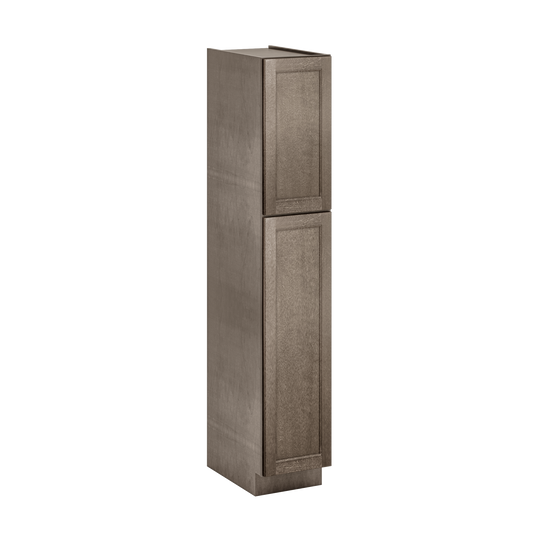 Utility Kitchen Cabinet U1584 Milan Slate 15 in. width 84 in. height 24 in. depth - Kitchen Cabinets