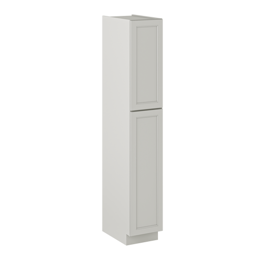 Utility Kitchen Cabinet U1590 Milan Pearl 15 in. width 90 in. height 24 in. depth - Kitchen Cabinets
