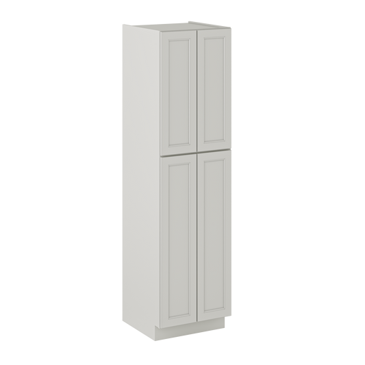 Utility Kitchen Cabinet U2490 Milan Pearl 24 in. width 90 in. height 24 in. depth - Kitchen Cabinets