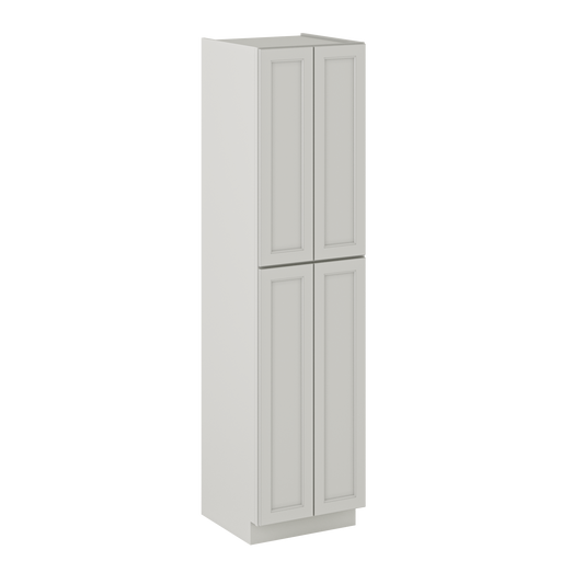 Utility Kitchen Cabinet U2496 Milan Pearl 24 in. width 96 in. height 24 in. depth - Kitchen Cabinets