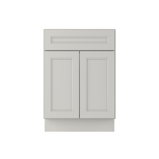 Vanity Sink Base Cabinet 24’’W x 21’’D x 34 1/2’’H Milan Pearl - Bathroom Vanities