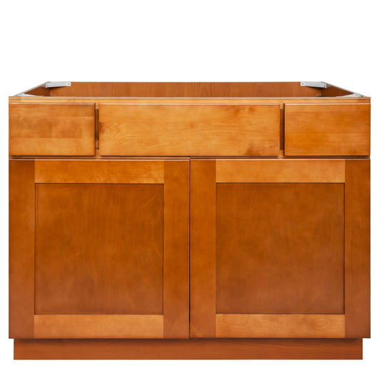 42 W x 21 D x 34.5 H Vanity Sink Base Cabinet - Newport