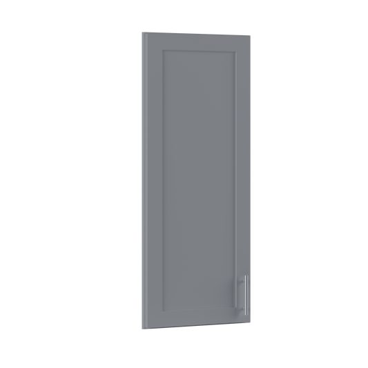 Wall End Kitchen Cabinet WEC1242 Colonial Gray LessCare 12 in. width 42 in. height 12 in. depth - Kitchen Cabinets