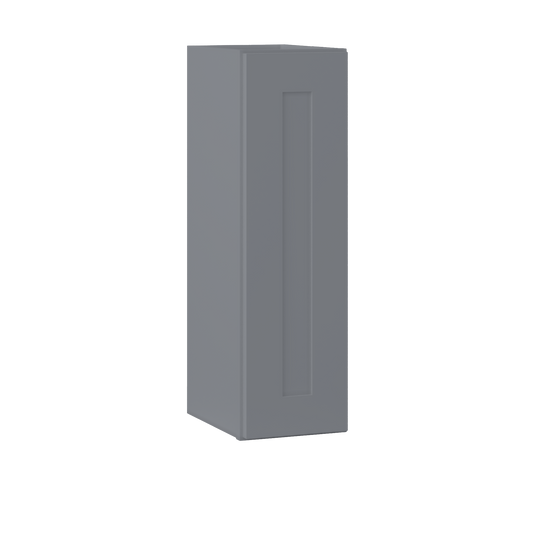 Wall Kitchen Cabinet W0930 Colonial Gray LessCare 9 in. width 30 in. height 12 in. depth - Kitchen Cabinets