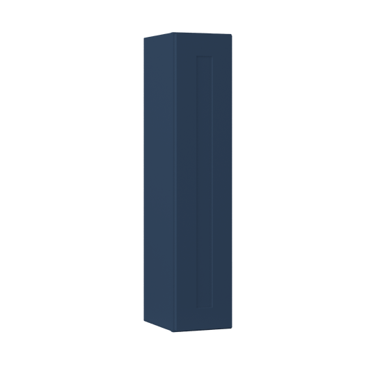 Wall Kitchen Cabinet W0942 Danbury Blue LessCare 9 in. width 42 in. height 12 in. depth - Kitchen Cabinets