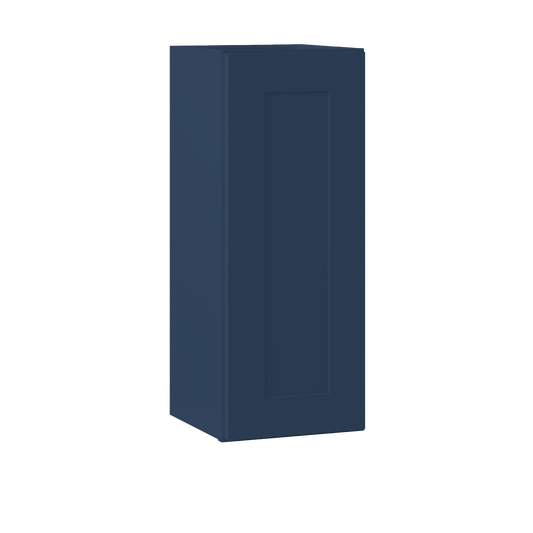 Wall Kitchen Cabinet W1230 Danbury Blue LessCare 12 in. width 30 in. height 12 in. depth - Kitchen Cabinets