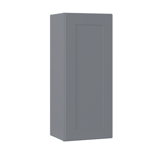 Wall Kitchen Cabinet W1536 Colonial Gray LessCare 15 in. width 36 in. height 12 in. depth - Kitchen Cabinets