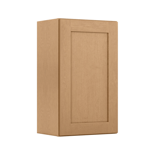 Wall Kitchen Cabinet W1830 Shaker Toffee LessCare 18 in. width 30 in. height 12 in. depth - Kitchen Cabinets