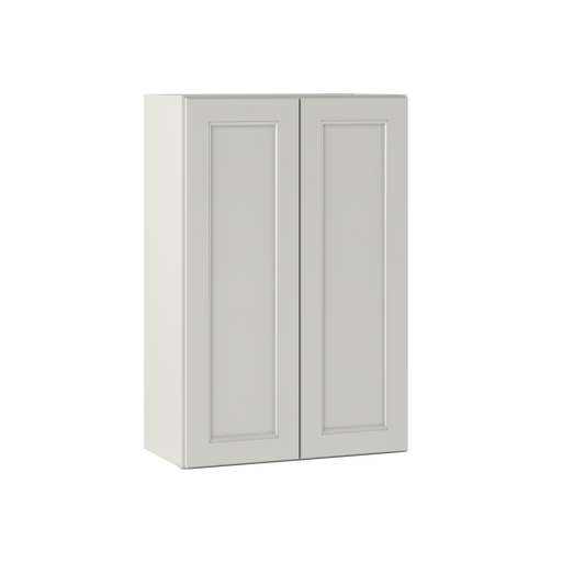 Wall Kitchen Cabinet W2436 Milan Pearl 24 in. width 36 in. height 12 in. depth - Kitchen Cabinets