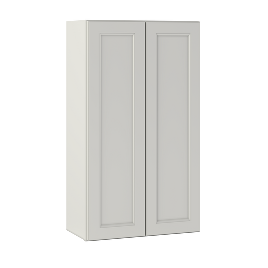 Wall Kitchen Cabinet W2442 Milan Pearl 24 in. width 42 in. height 12 in. depth - Kitchen Cabinets