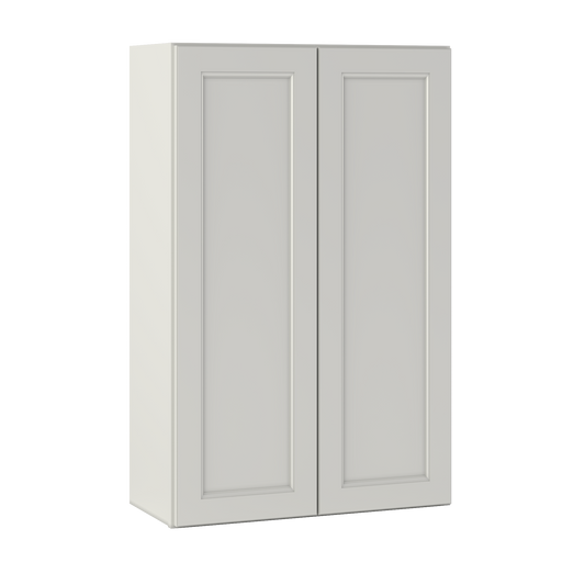 Wall Kitchen Cabinet W2742 Milan Pearl 27 in. width 42 in. height 12 in. depth - Kitchen Cabinets