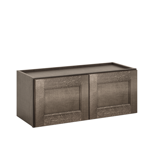 Wall Kitchen Cabinet W3012 Milan Slate 30 in. width 12 in. height 12 in. depth - Kitchen Cabinets