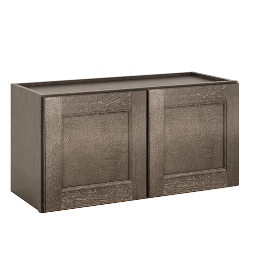 Wall Kitchen Cabinet W3015 Milan Slate 30 in. width 15 in. height 12 in. depth - Kitchen Cabinets
