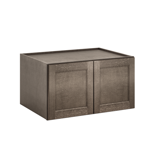 Wall Kitchen Cabinet W331824 Milan Slate LessCare 33 in. width 18 in. height 24 in. depth - Kitchen Cabinets
