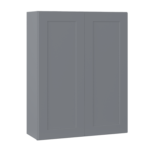 Wall Kitchen Cabinet W3342 Colonial Gray LessCare 33 in. width 42 in. height 12 in. depth - Kitchen Cabinets